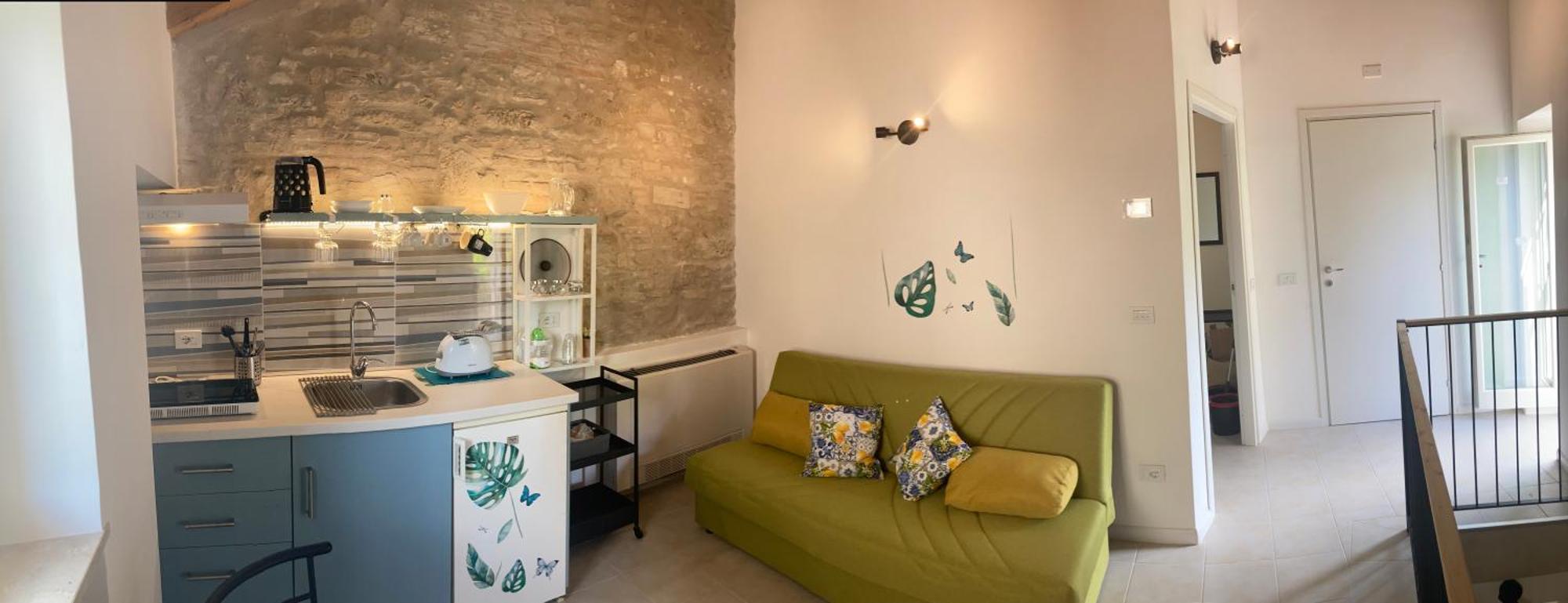 ペルージャCasina A Porta Sant'Angeloアパートメント エクステリア 写真